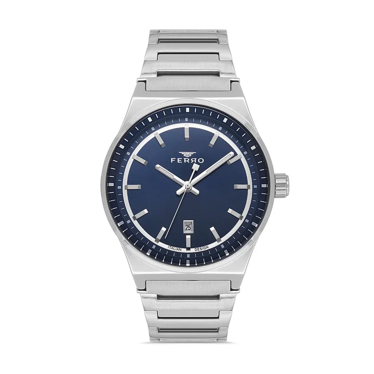 MONTRE FERRO HOMME SIMPLE ACIER